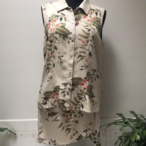 E P Pro Golf Skort and top set size L Silk tropic